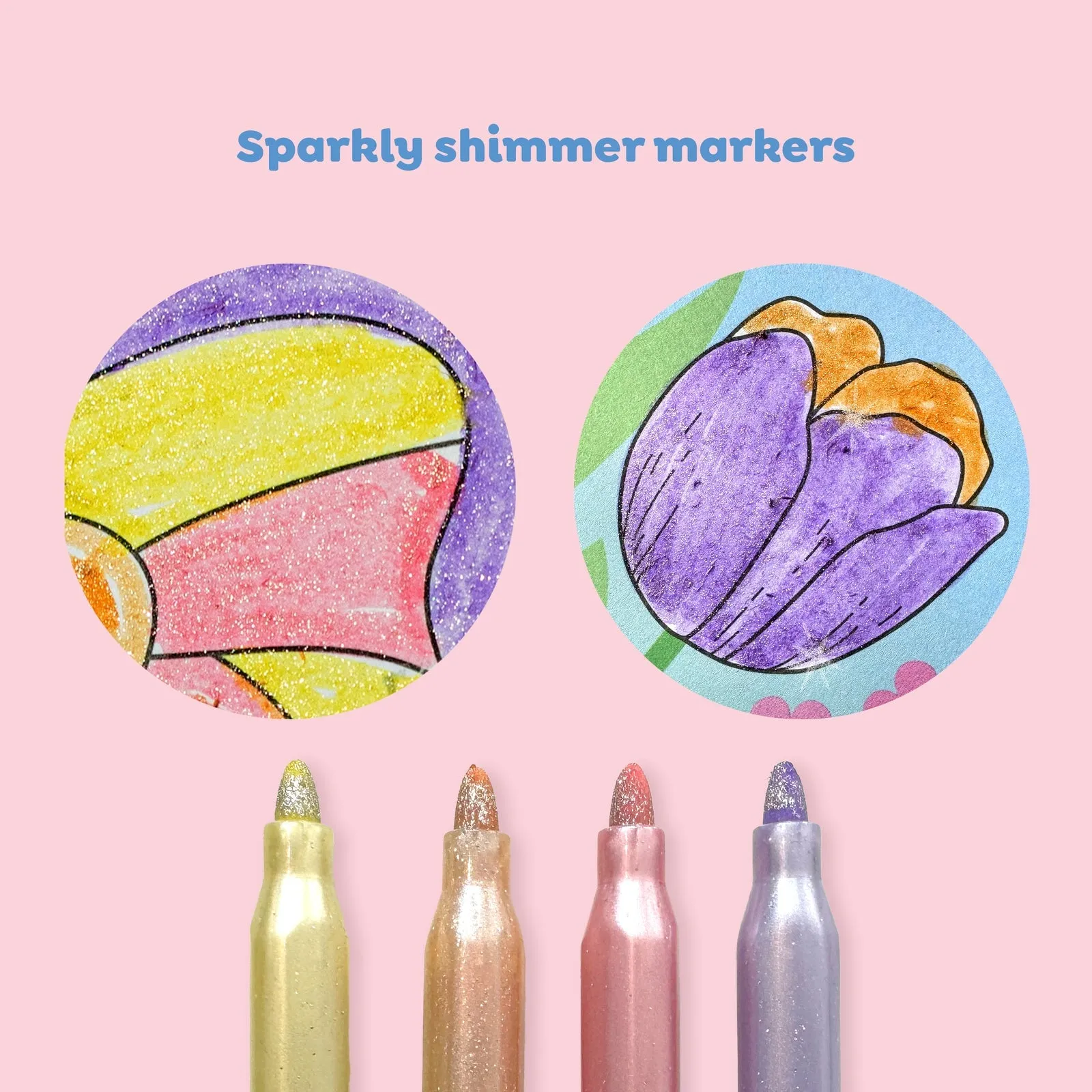 Shimmer Colouring Set - Little Fairy Land