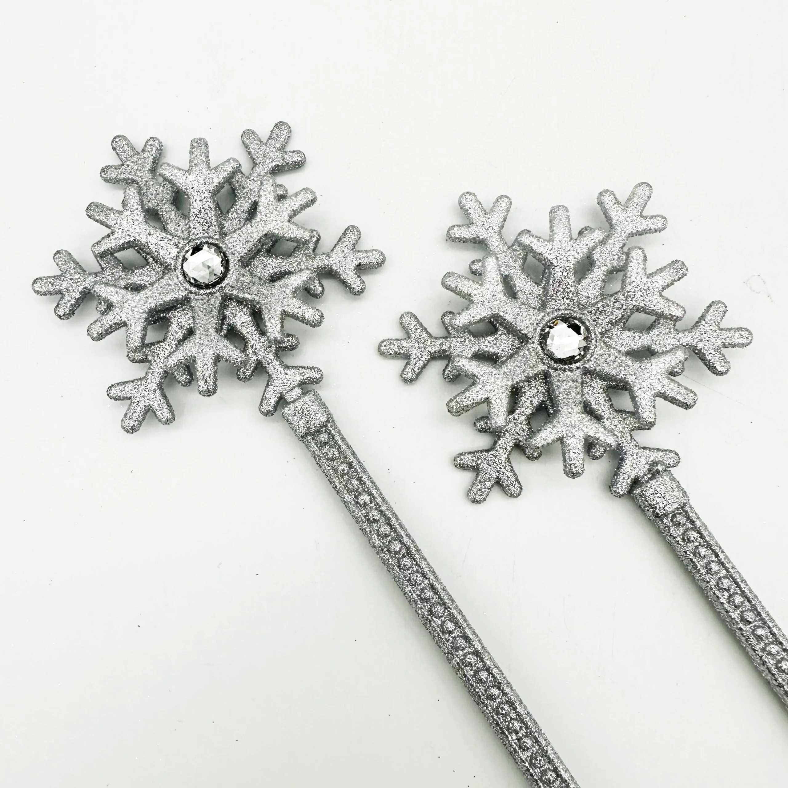 Silver Snowflake Wand