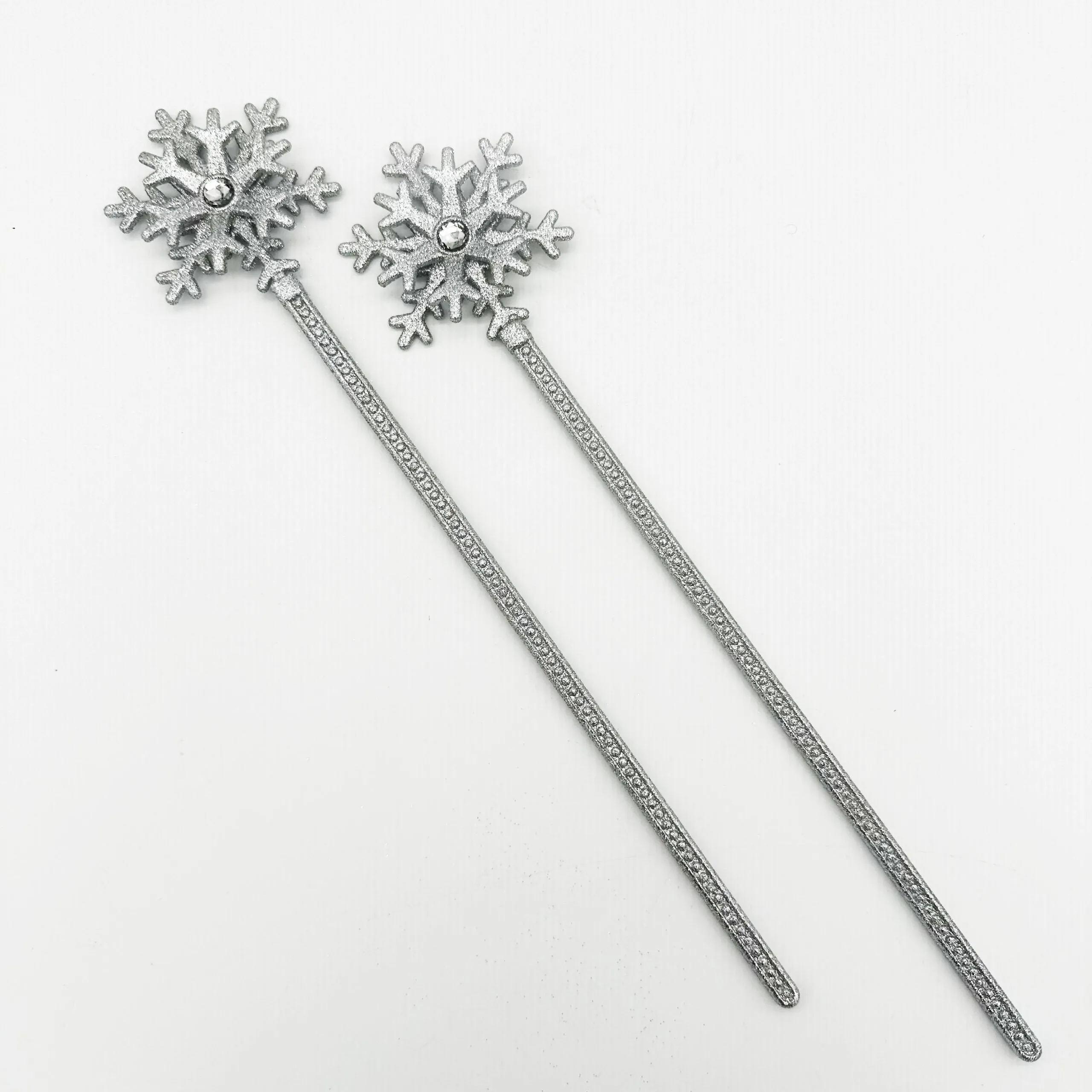 Silver Snowflake Wand
