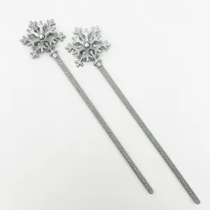 Silver Snowflake Wand
