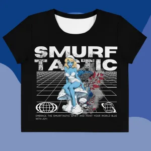 Smurf Tastic Crop Tee