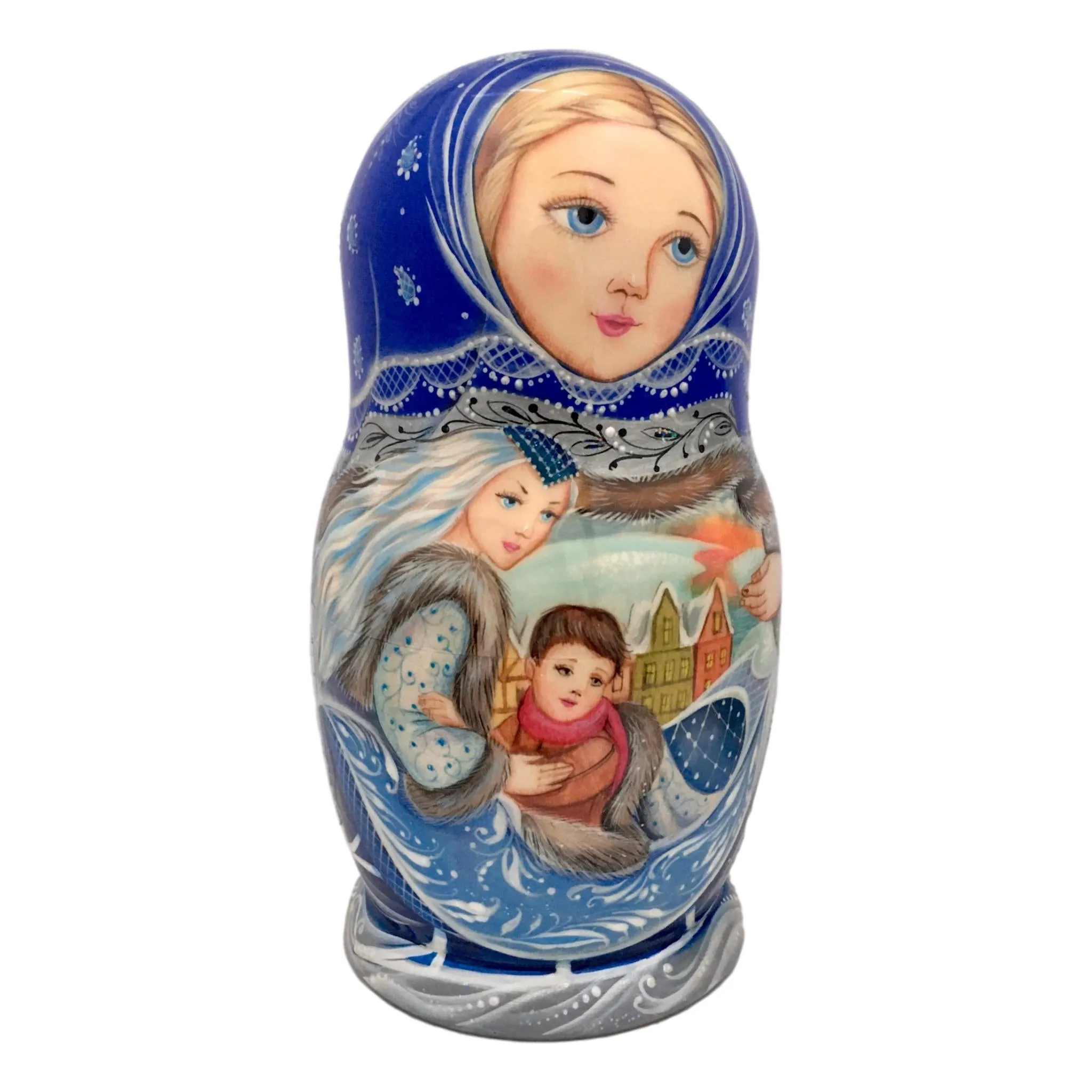 Snow Queen Russian Dolls for Kids