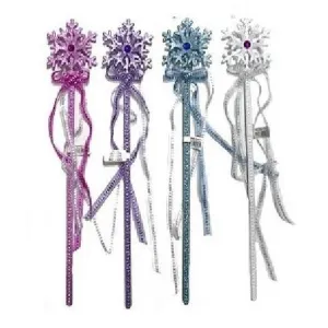 Snowflake Fairy Wand Asst Colours