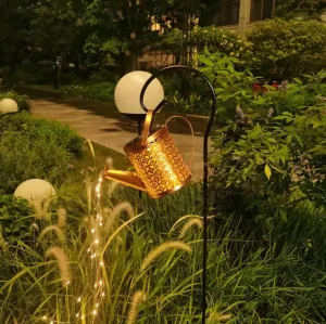 Solar Decorative Watering Can