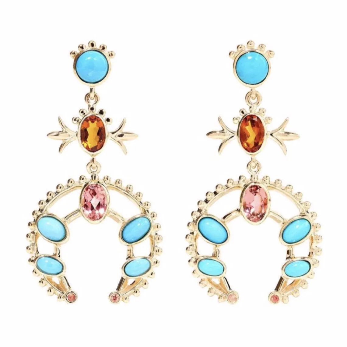 Squash Blossom Earrings