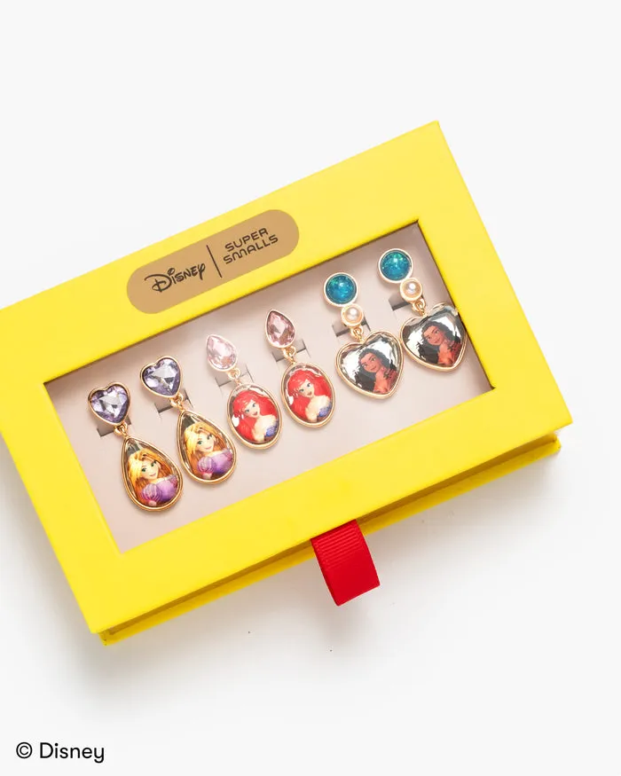 Super Smalls Disney Princess 3-Piece Earring Set
