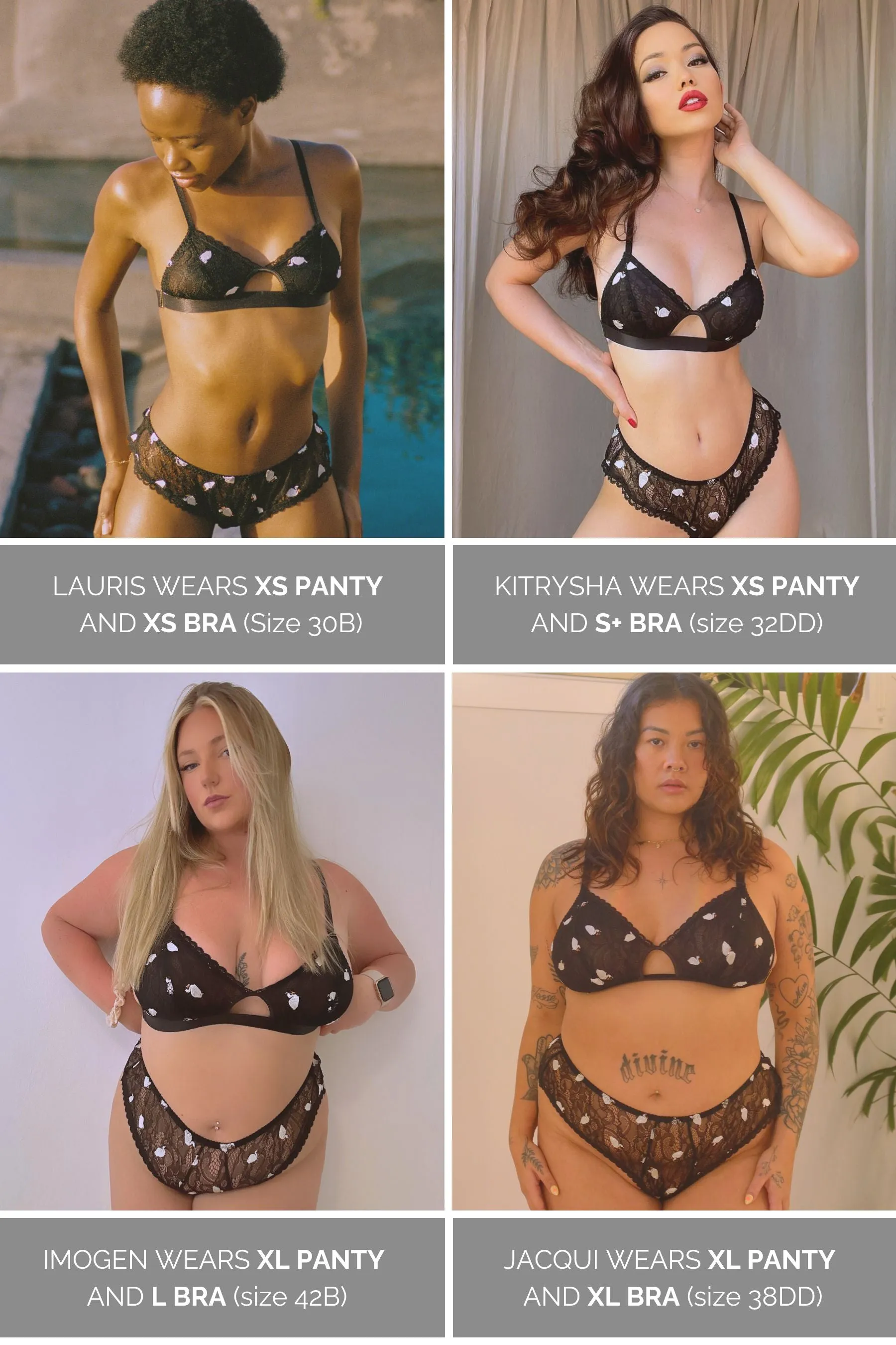 Swan Maidens Bralette