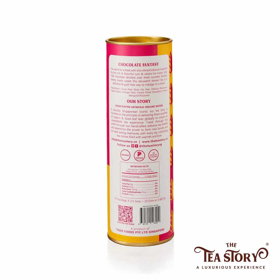 The Tea Story Chocolate Fantasy Tea Tube