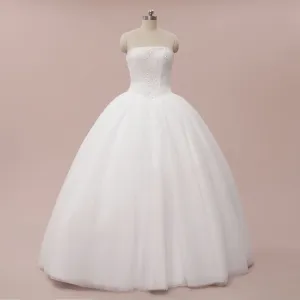 Timeless Strapless Ball gown Wedding Dress IVY