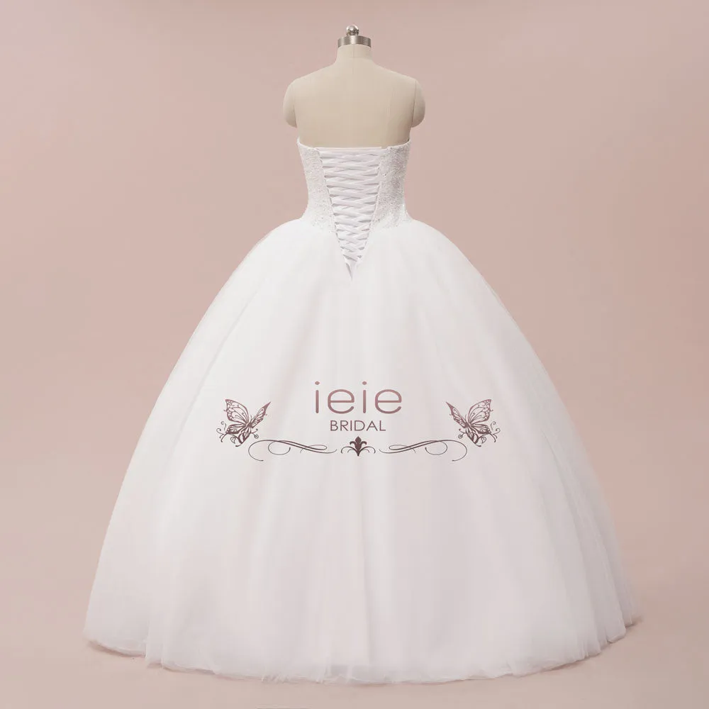 Timeless Strapless Ball gown Wedding Dress IVY