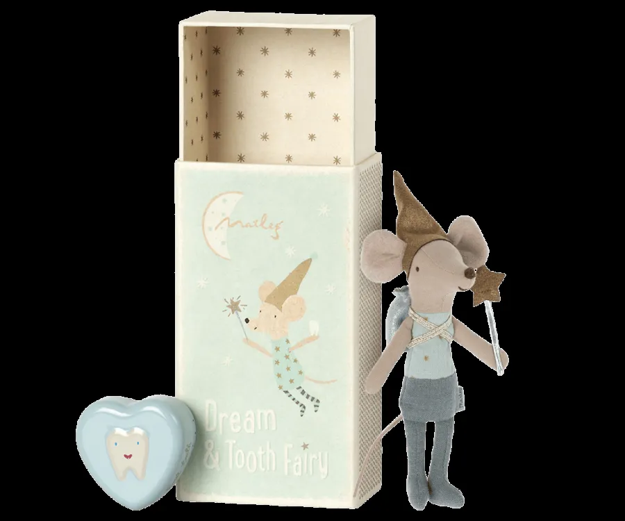 Tooth Fairy with metal box(blue)