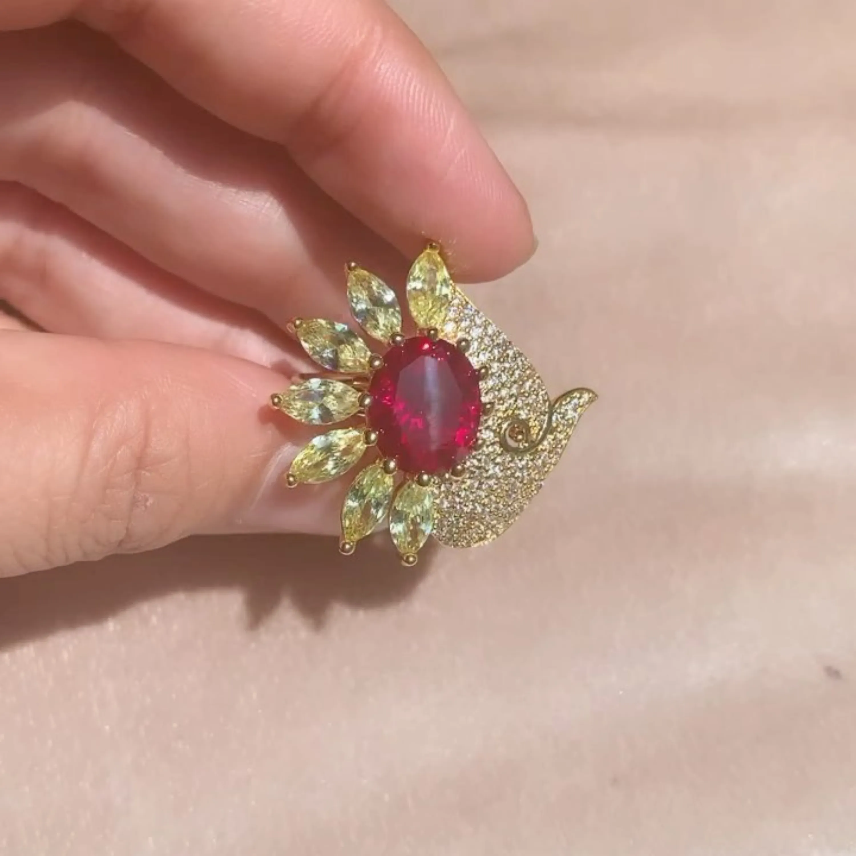 Touch-me-not Ring