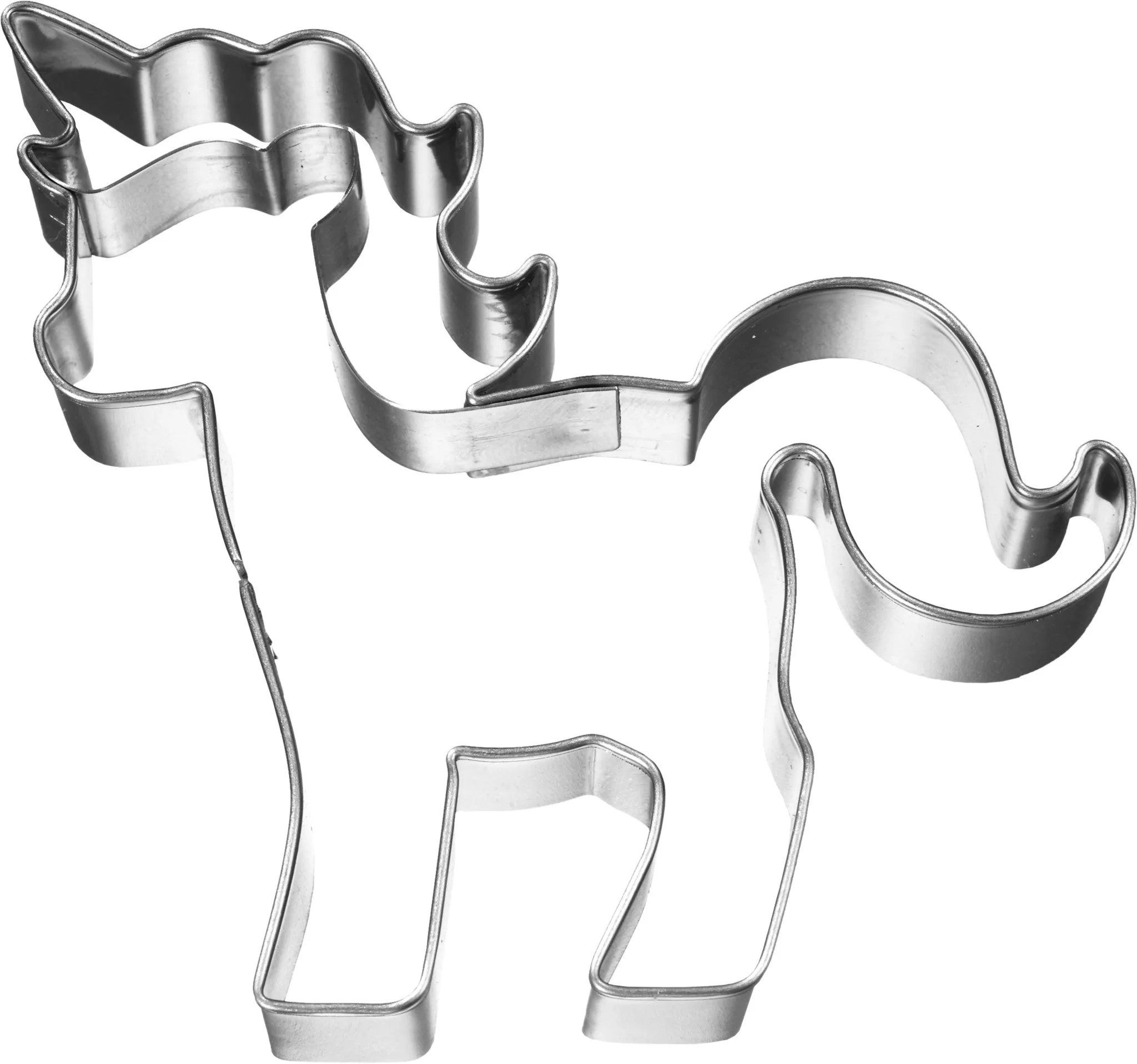 Unicorn Cookie Cutter 8.5cm With Internal Detail