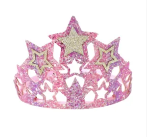 Unicorn Princess Soft Glitter Star Crown
