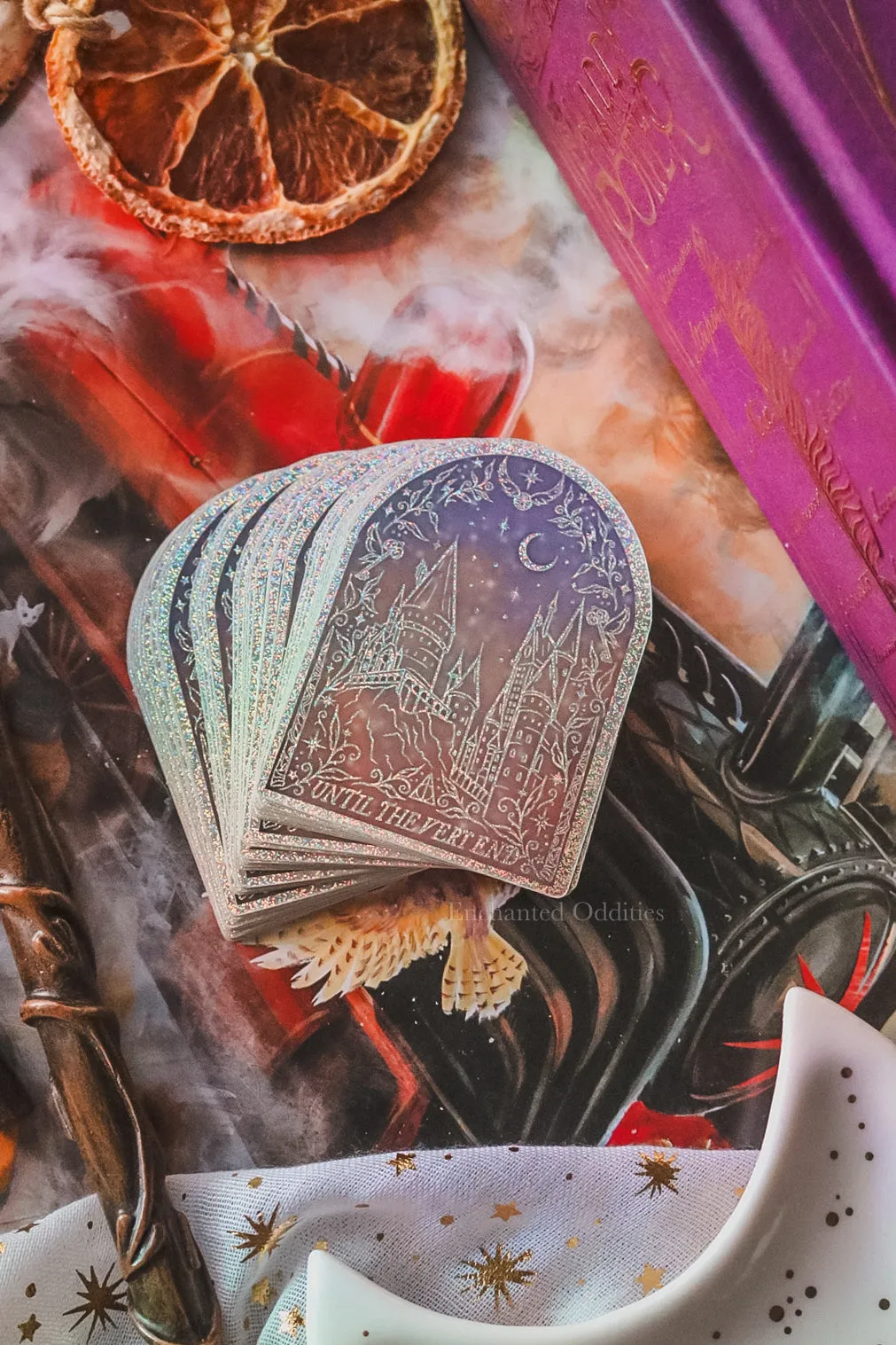 Until the End Glitter sticker