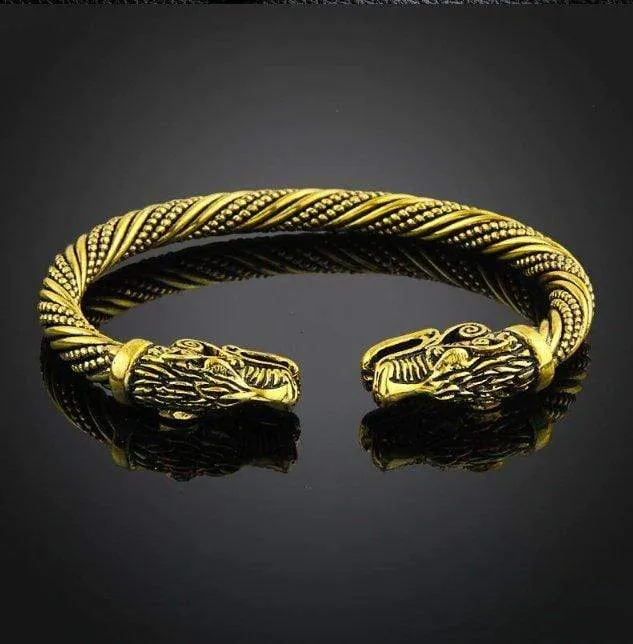 Viking Wolf Bracelet