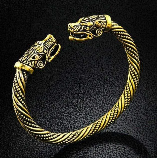 Viking Wolf Bracelet