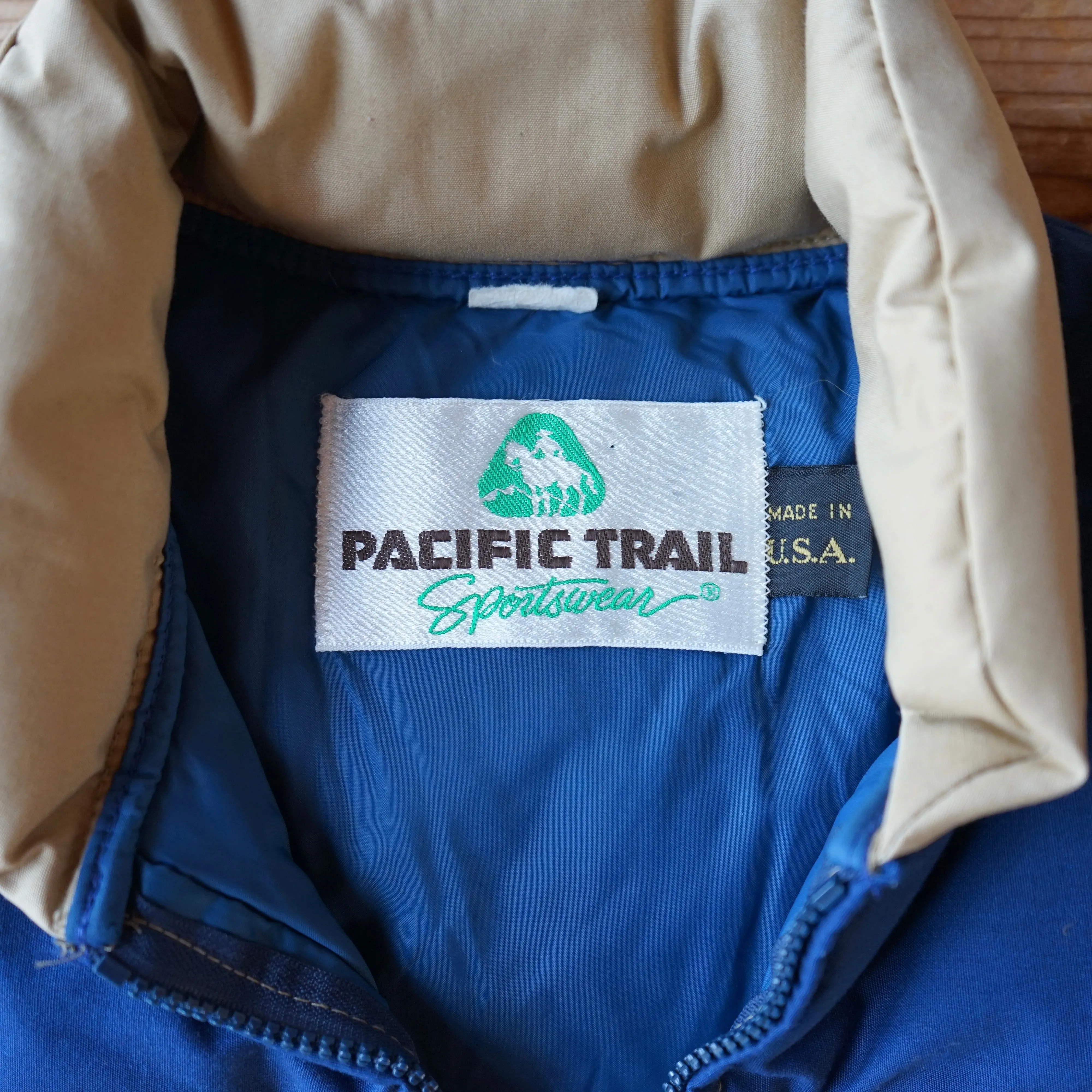 Vintage USA Pacific Trail Down Vest Size S/M