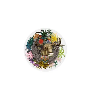 VISTA ALEGRE CHRISTIAN LACROIX - LOVE WHO YOU WANT - CHARGER PLATE MONSEIGNEUR BULL
