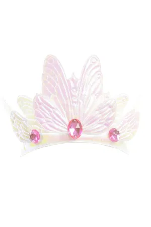 White Butterfly Soft Crown
