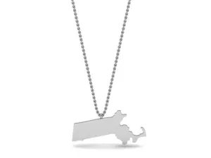 Wicked Awesome Massachusetts Pendant