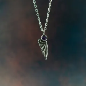 Wing in Stone Necklace