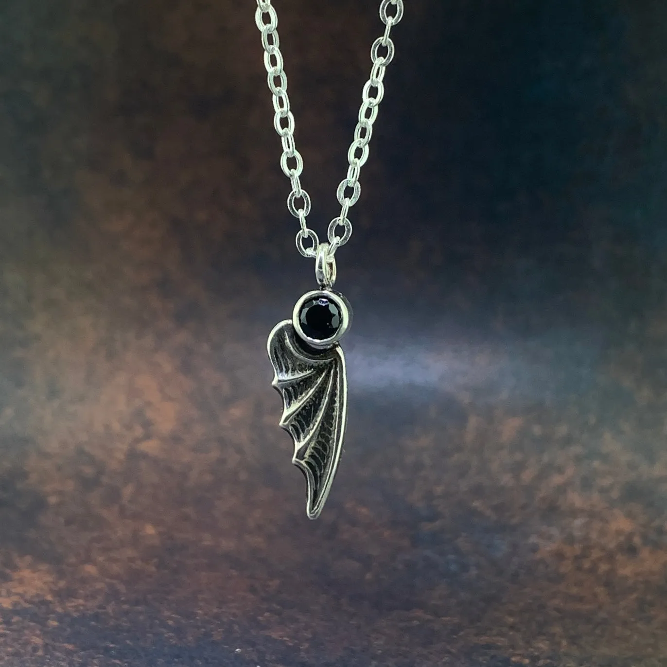 Wing in Stone Necklace