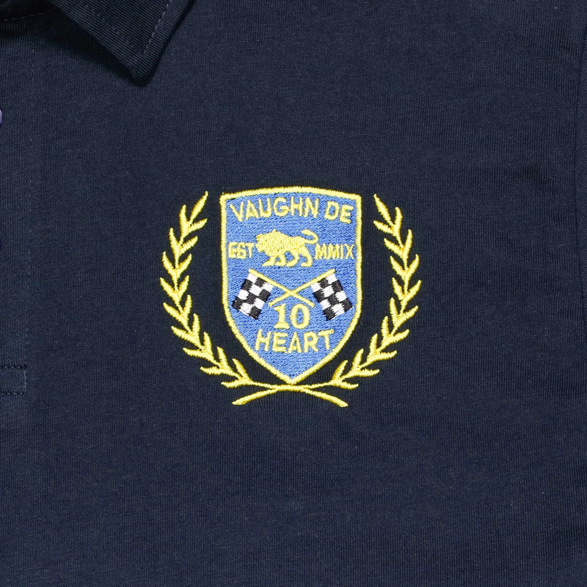 Women's - Uno Zero Corona Navy Blue Polo