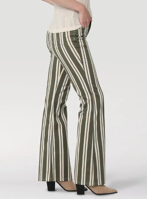 Wrangler WMS 112324953 Moss Fierce Stripe Jean