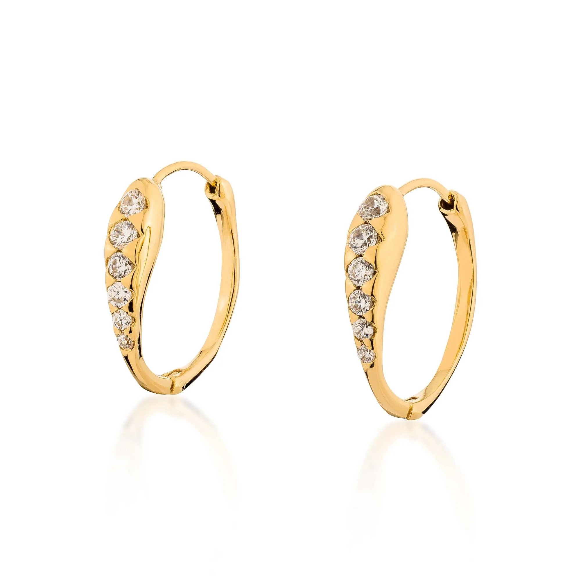 Zodiac Hoop Earrings